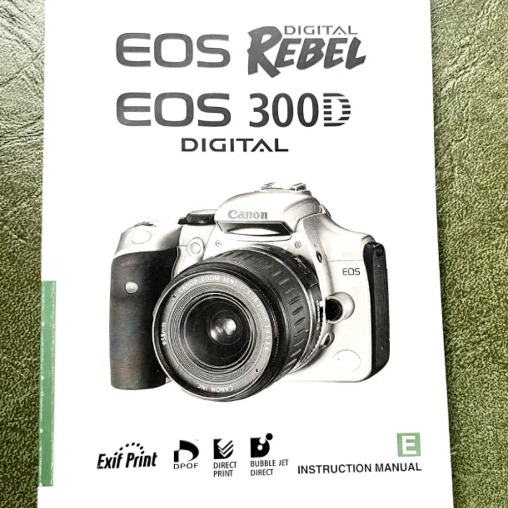 Canon EOS 300D Digital Rebel with Carry Case